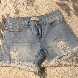 just usa denim shorts small